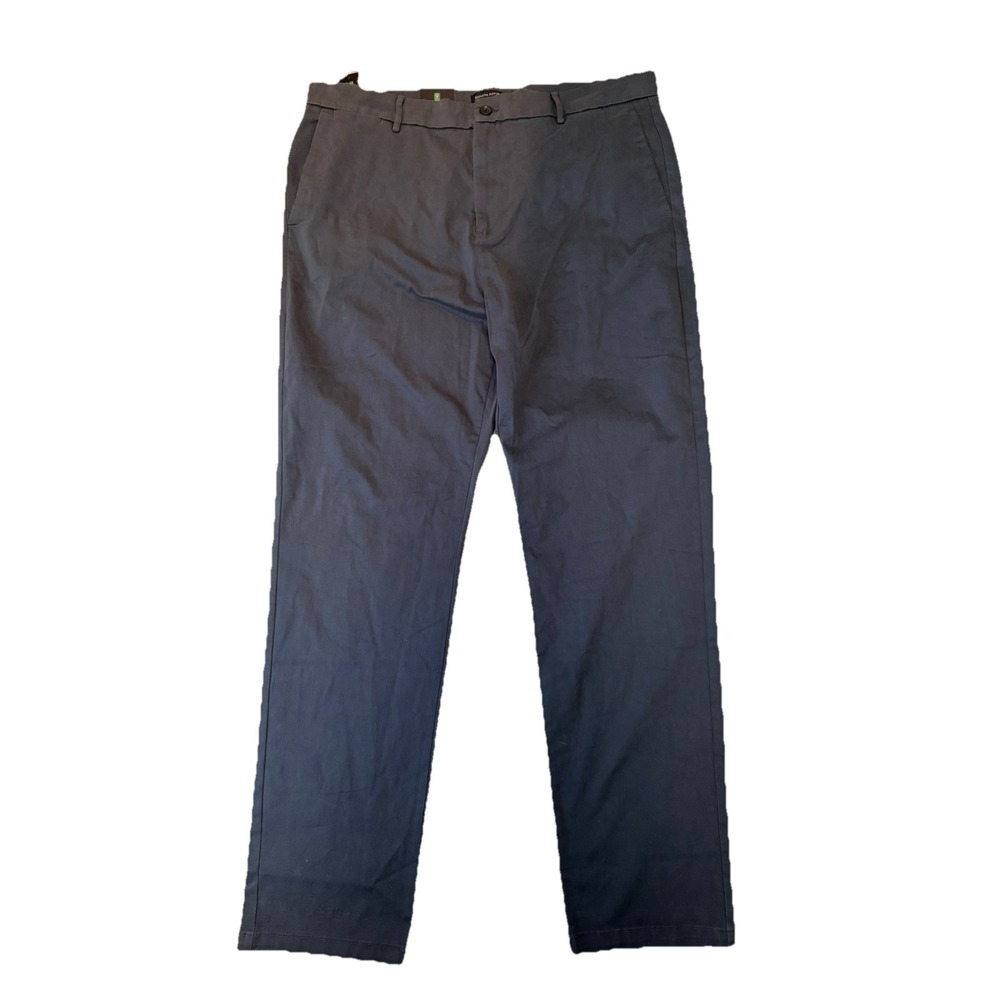 Banana Republic Men's Gray Pants 40x34 Straight Fit Chinos Stretch NWT